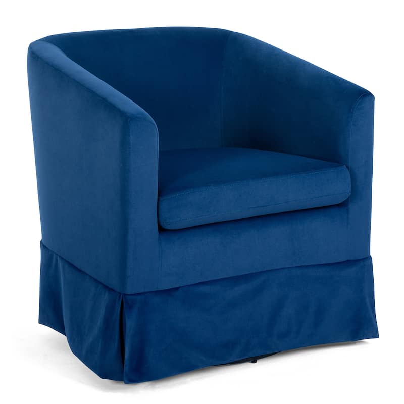 Polyester 27.36" Wide Swivel Chair Suitable for living room - 27