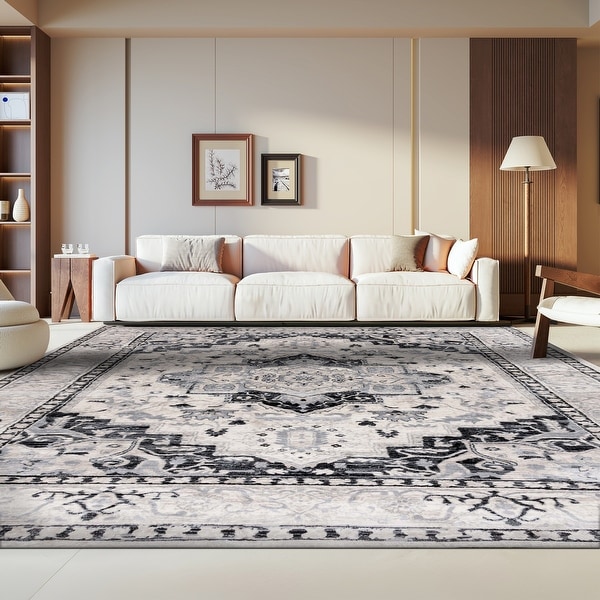 SAFAVIEH Brentwood Valeria Oriental Distressed Rug - 5'3