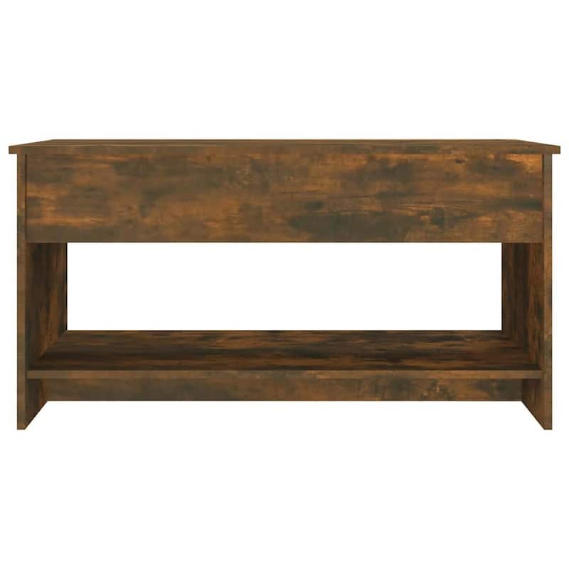 vidaXL Coffee Table Lift Top End Table Accent Side Sofa Table Engineered Wood - 40.2" x 19.7" x 20.7"