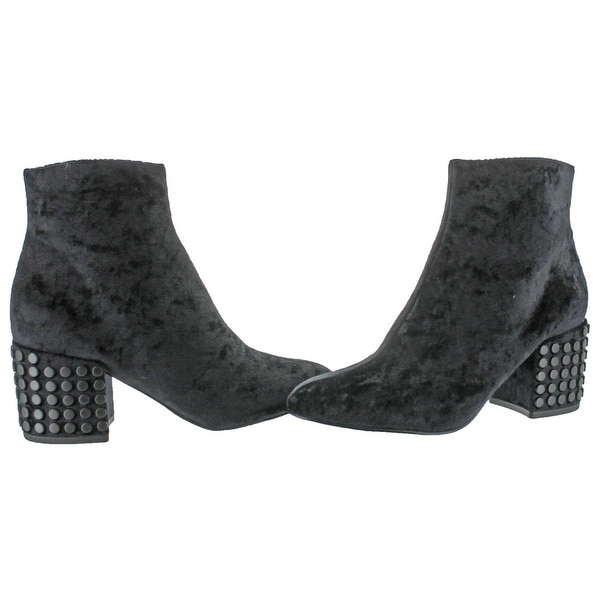 kendall and kylie velvet boots