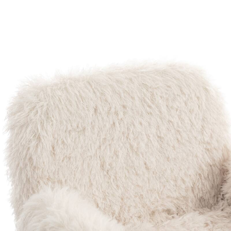 Criss Cross Chair with 5-Gear Adjustable Armrests & Wheels, Ergonomic Thickened Backrest Swivel Desk Chair for Home Office