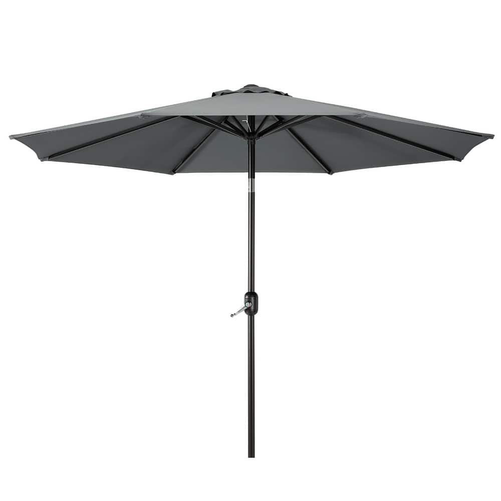 Holme 9-foot Steel Market Patio Umbrella with Tilt-and-Crank
