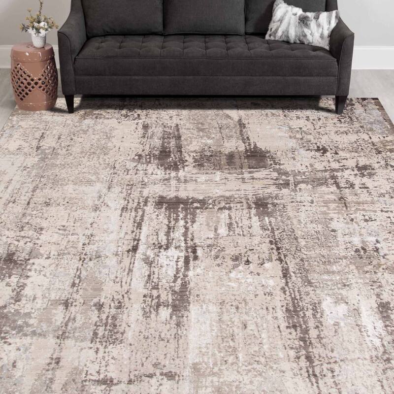 Uttermost Cameri Silver Rug