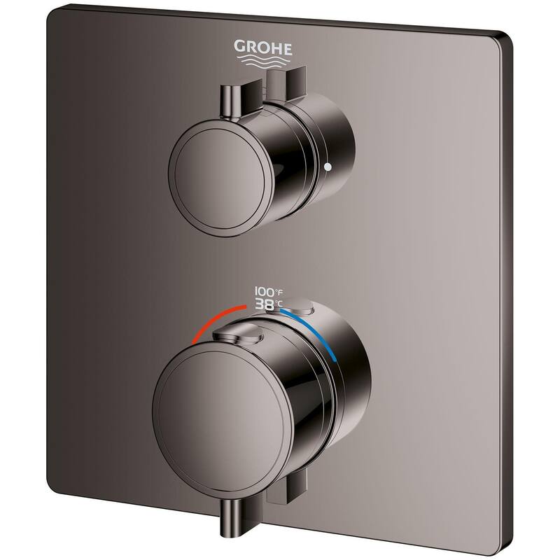 Grohe Grohtherm Dual Function Thermostatic Valve Trim Only with Double