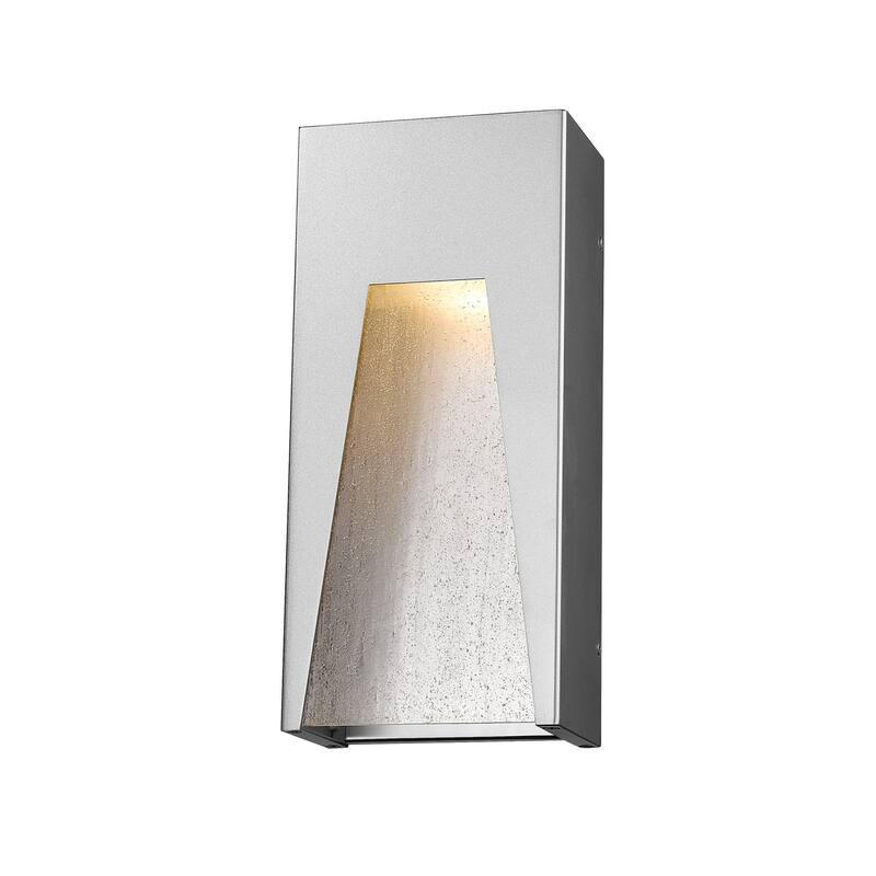 Z-Lite Millenial 13" Tall LED Wall Sconce with Ribbed, Chiseled or