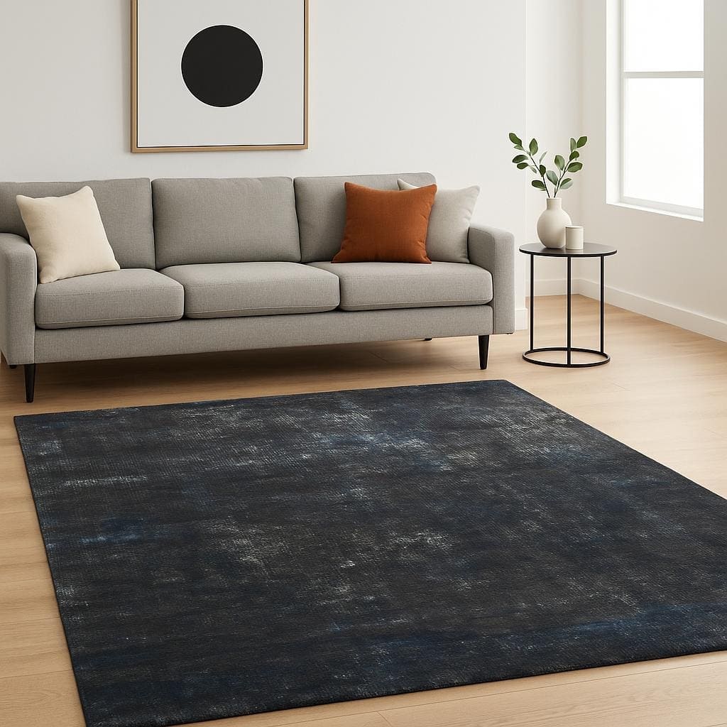 HomeRoots Abstract Contemporary Rectangle Area Rug - 120.00 in. x 96.00 in. x 0.25 in.