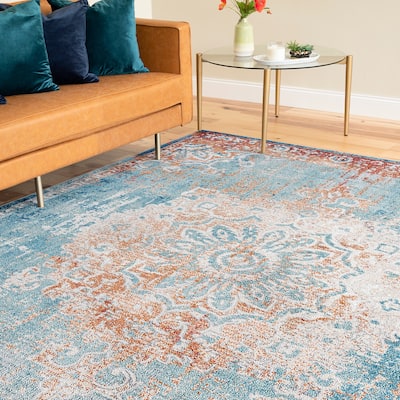 Esplanade Global Medallion Indoor Area Rug