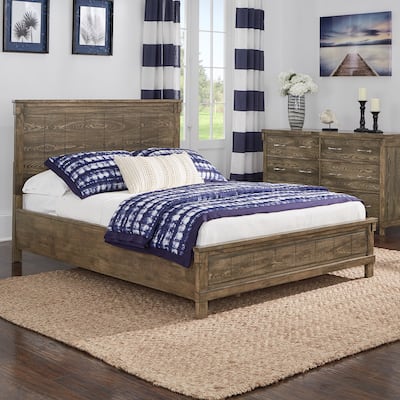 Niles Wood Panel Queen Platform Bed by iNSPIRE Q Classic