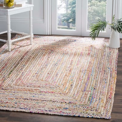 SAFAVIEH Handmade Cape Cod Marget Boho Coastal Jute Rug