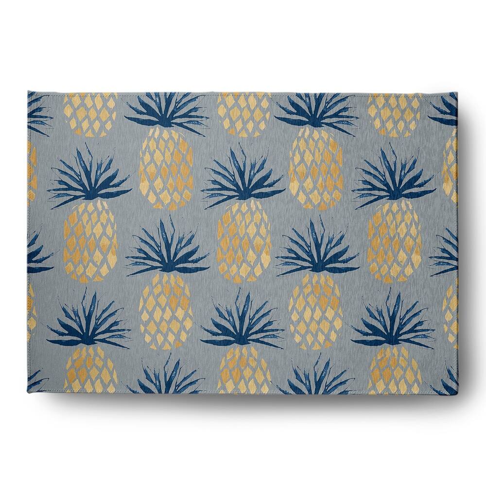 Pineapple Stripes Indoor/Outdoor Rug