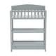 preview thumbnail 1 of 5, Kinbor Baby Safety Rails Changing Table with Changing Pad Multi Storage Baby Changing Station for Infants or Babies, Grey Grey