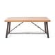 preview thumbnail 9 of 19, Torrens Outdoor Wicker/ Acacia Wood 7-piece Dining Set by Christopher Knight Home