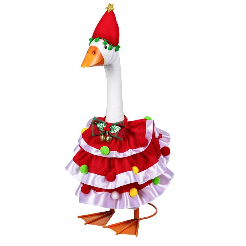 Porch Goose Outfit for Garden Statue