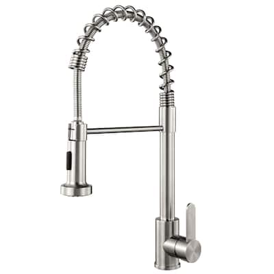 Stainless Steel Kitchen Sink Undermount 50-50 Double Bowl with Kitchen Faucet - 32*18*9