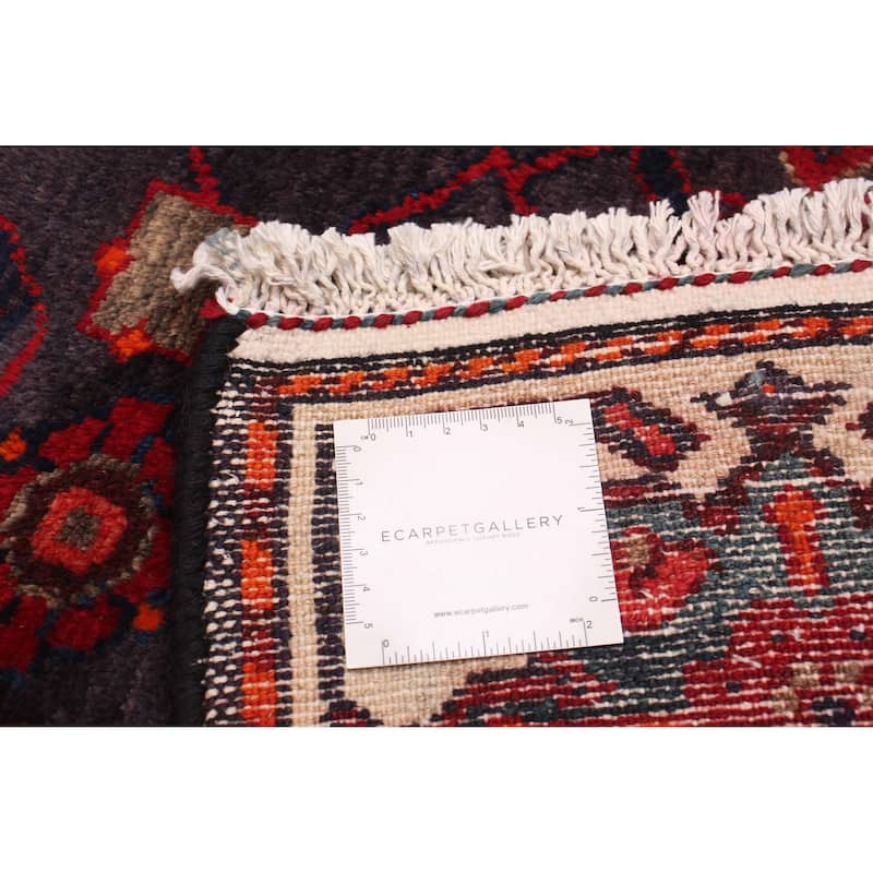 ECARPETGALLERY Hand-knotted Andelz Navy Wool Rug - 3'7 x 5'5