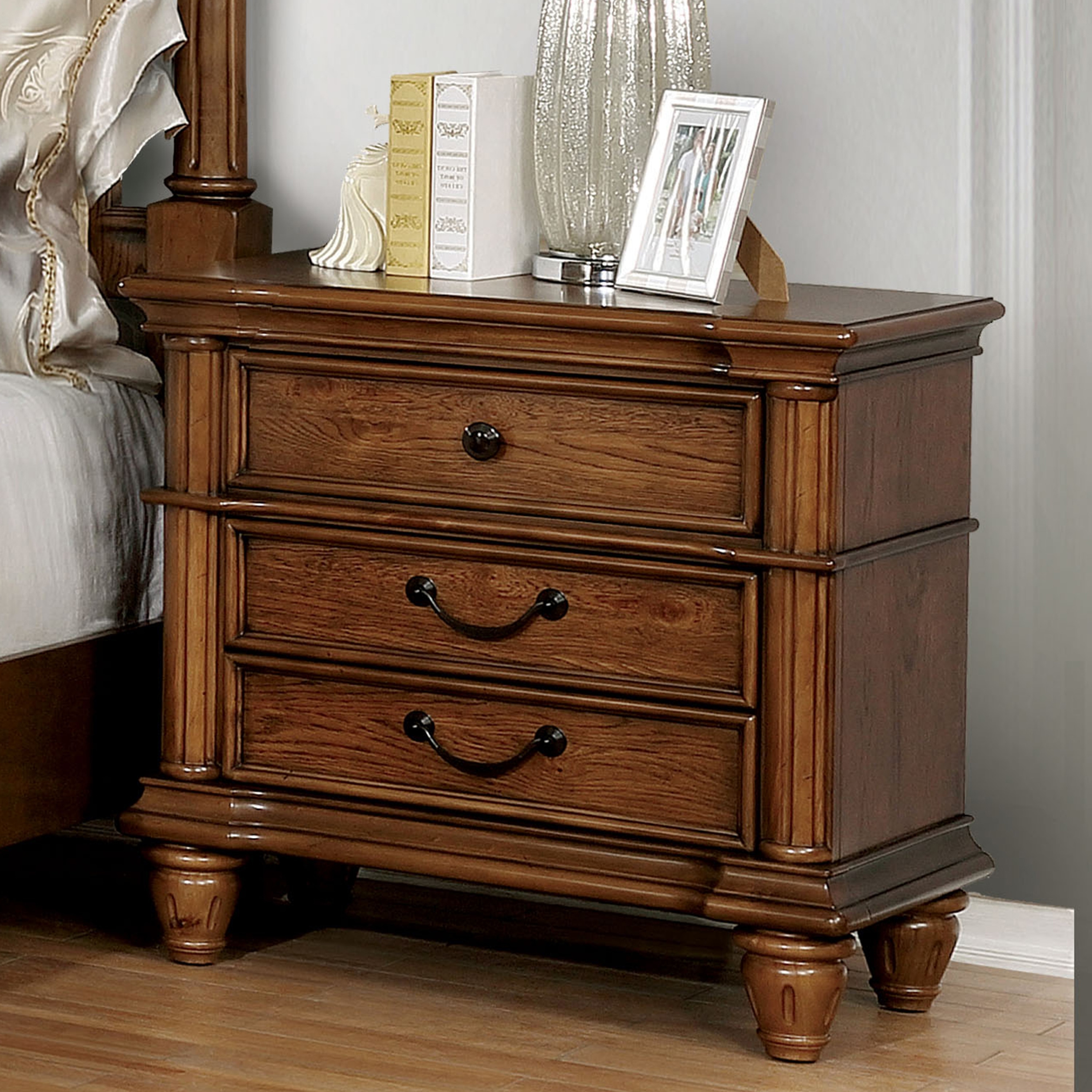 light wood night table
