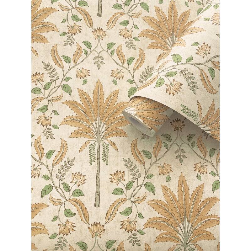 Ariara Palm Trellis Non-Pasted Wallpaper - Covers 56 Square Feet