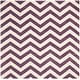 preview thumbnail 44 of 126, SAFAVIEH Handmade Chatham Gunda Modern Moroccan Wool Rug 5' x 5' Square - Purple/Ivory