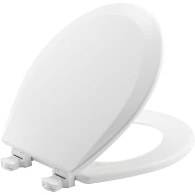 Bemis Round Wood Toilet Seat - 14.63" x 2.38" x 20.38" - 14.63" x 2.38" x 20.38"