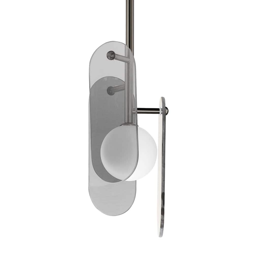 Studio M SM24812MSK Megalith 7" Wide LED Abstract Mini Pendant