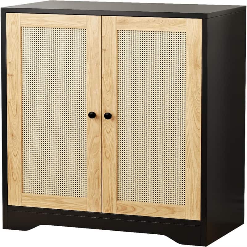 2 Doors Accent Sideboard Cabinet - 15"D x 27.56"W x 47.24"H