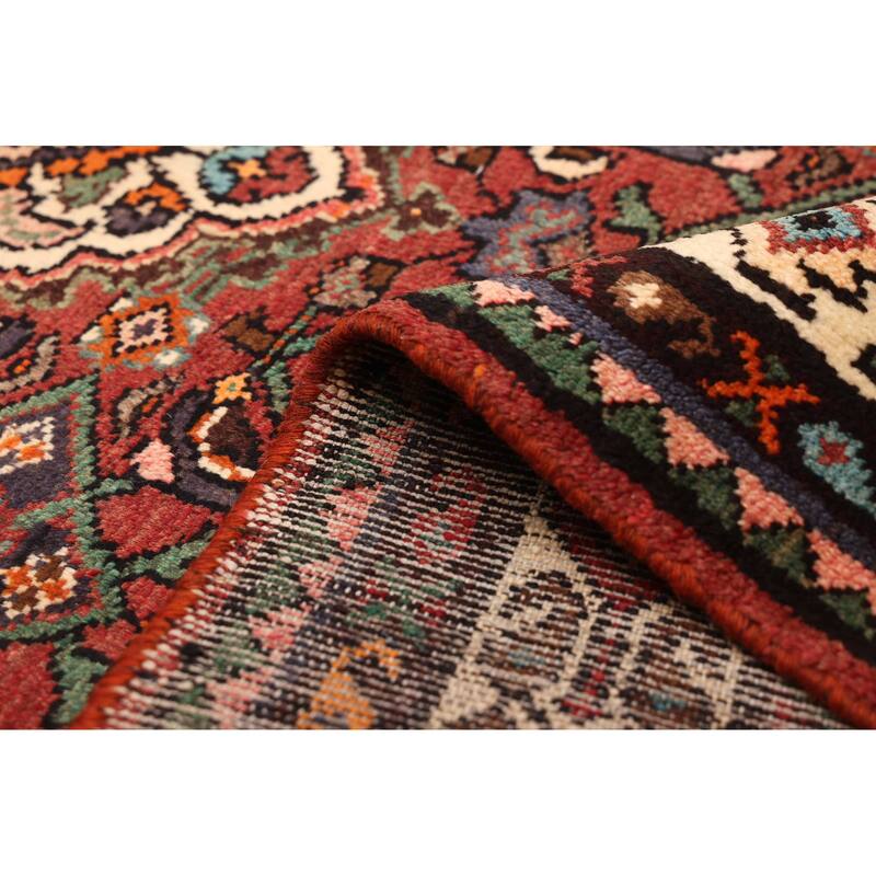 ECARPETGALLERY Hand-knotted Andelz Dark Red Wool Rug - 3'9 x 7'5