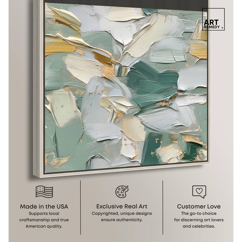 Fractured Forest Layered Canvas by Art Remedy