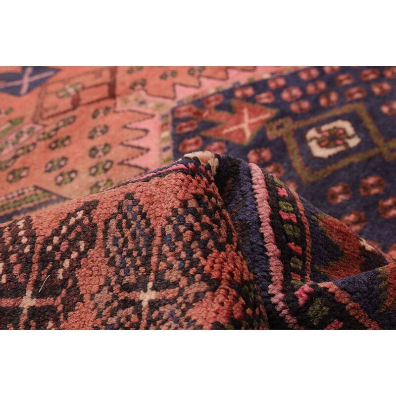 ECARPETGALLERY Hand-knotted Andelz Dark Copper Wool Rug - 4'5 x 6'7