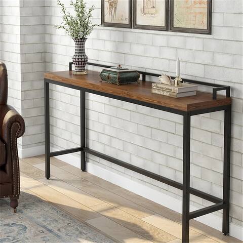 Narrow Console Table, Sofa Table Behind Couch, Hallway Entrance Table