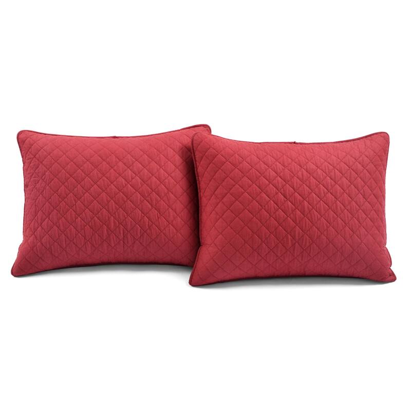 Copper Grove Balm Diamond Oversized Cotton 3-piece Quilt Set