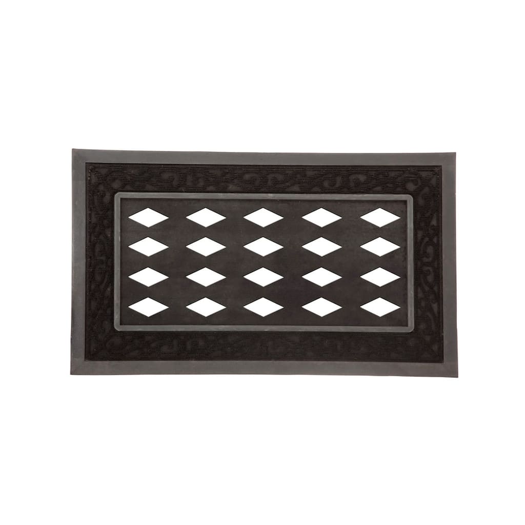 Black Scroll Sassafras Mat Tray