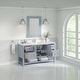 preview thumbnail 39 of 56, James Martin Vanities Breckenridge 60" Single Vanity, Serenity Blue