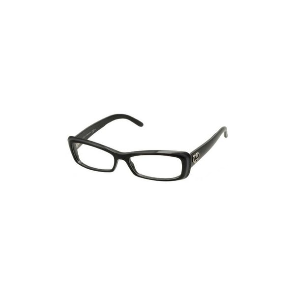 Gucci Womens Eyeglasses 3516 E6Q/15 Plastic Butterfly Dark Grey Frames - Black