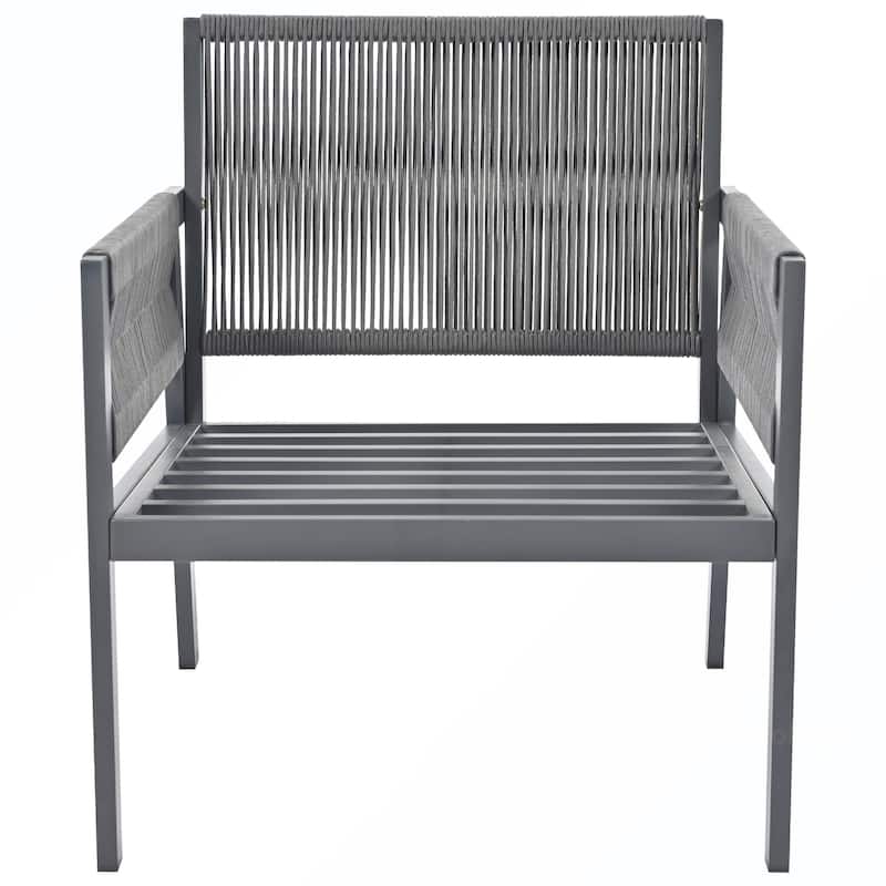 4PCS Rope Patio Sofa Set with Thick Cushion