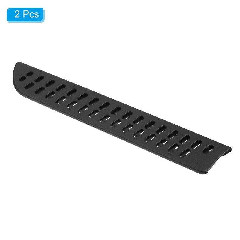 2Pcs PP Kitchen Knife Sheath Cover Sleeves Portable for 8" Bread Knife, Black