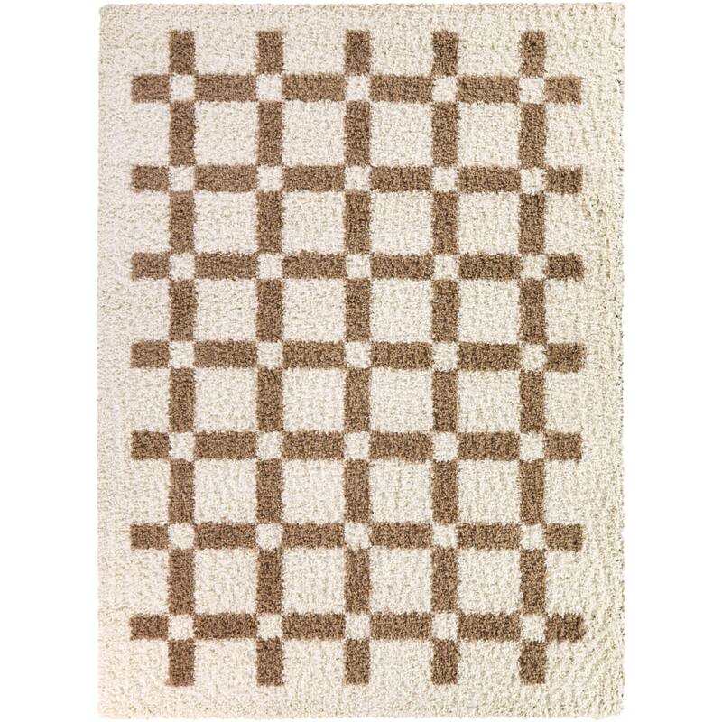 Stewart Trellis Shag Area Rug