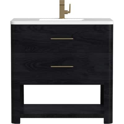 James Martin Vanities D704-V36-3WZ Lucian 36" Free Standing Single