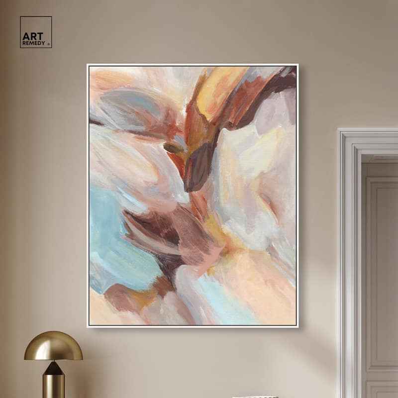 Layers of Colors II Canvas by Art Remedy