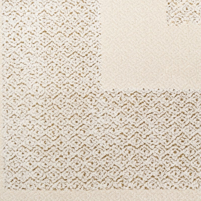 DKNY Grand Street Ivory Taupe Contemporary Chic Indoor Rug