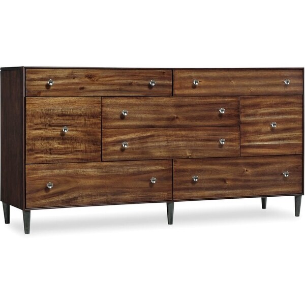 Furniture 5388 90002 68 Inch Wide 8 Drawer Acacia Wood Furniture 5388 90002 68 Inch Wide 8 Drawer Acacia Wood Dresser From The S