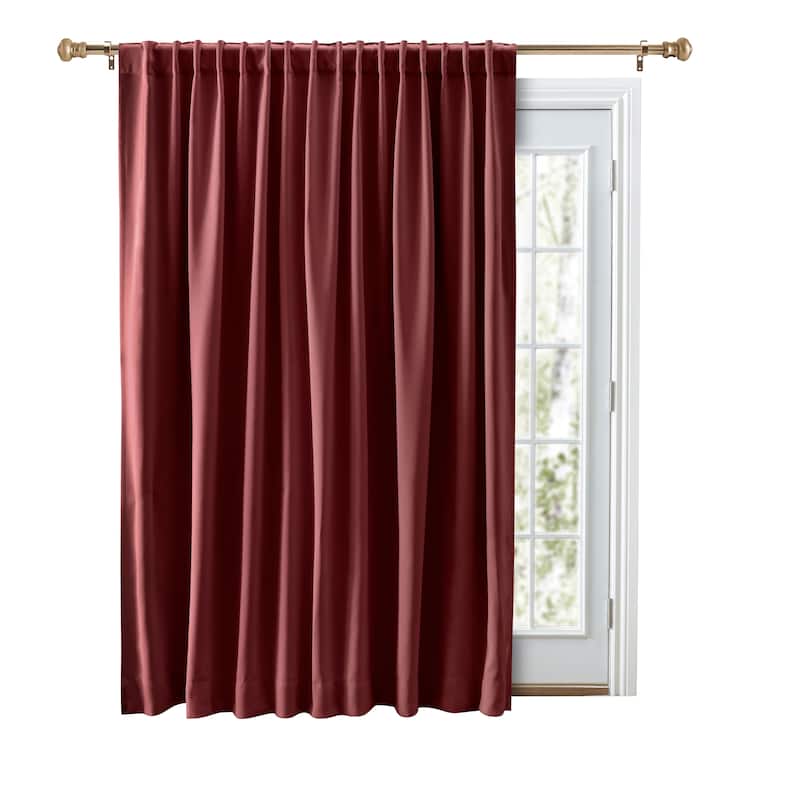 Gorgeous Ultimate BlackOut 2-Way Pocket Double Wide Curtain Panel