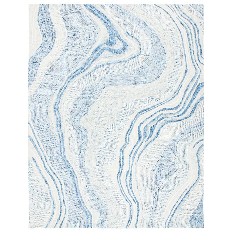 SAFAVIEH Handmade Marquee Genta Modern Medallion Wool Rug