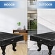 preview thumbnail 8 of 8, GSE™ 7ft/8ft/9ft Heavy Duty PU Leatherette Billiard Pool Table Cover - Black