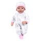 preview thumbnail 2 of 3, Bayer: Reborn 15" Baby Doll Set - White Pink Elephant - Life-Like Doll, Blanket, Bottle, Pacifier, Name Tag & Birth Certificate