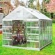 preview thumbnail 5 of 15, EROMMY 12' x 10' Outdoor Walk-in Hobby Greenhouse for Plants - 10*12