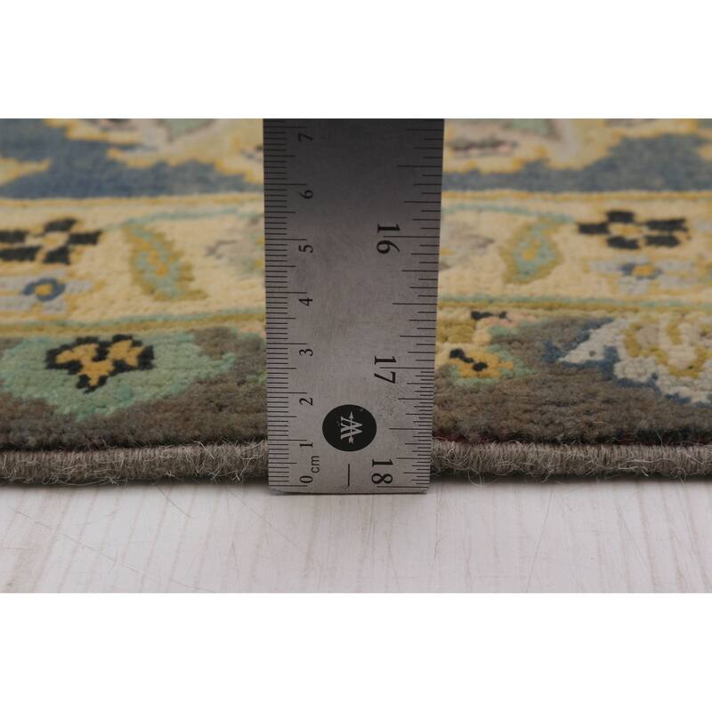 ECARPETGALLERY Hand-knotted Jamshidpour Grey, Taupe Wool Rug - 8'0 x 9'9
