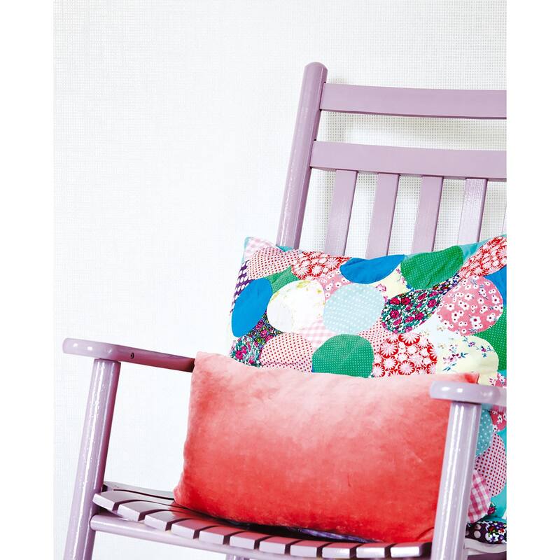 Anya Off White Paper Weave Wallpaper