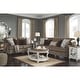 preview thumbnail 4 of 3, Realyn Coffee Table - White/Brown - 48.13" W x 34" D x 19.88" H