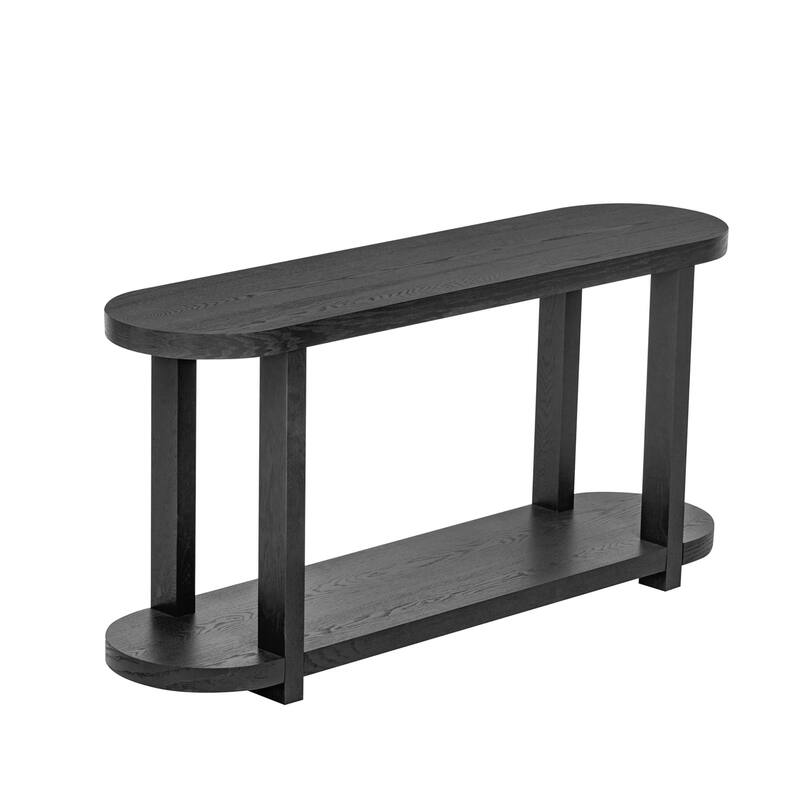 Streamlined desktop design entrance table