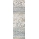 preview thumbnail 5 of 3, Alexander Home Malina Abstract Sky Modern and Modern Rug 2' 6" x 10' - Ivory/Blue - Runner